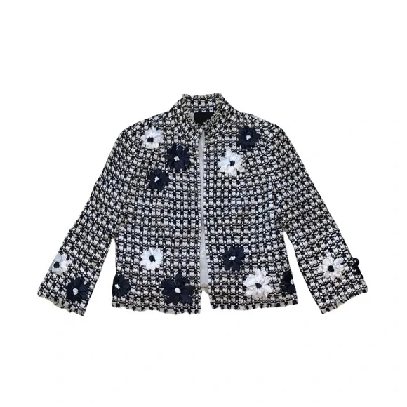 SOLD NWT Carlisle Canton tweed blazer jacket size 14 - Picture 2 of 5